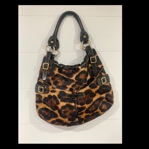 Plinio Visona leopard print Hobo handbag